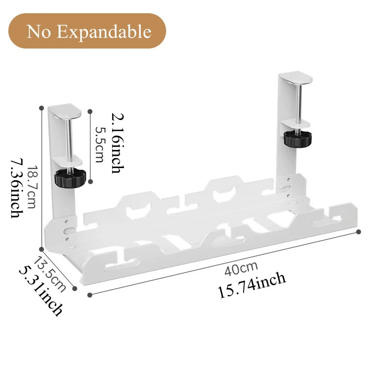 Elegant Under-Desk Cable Organizer