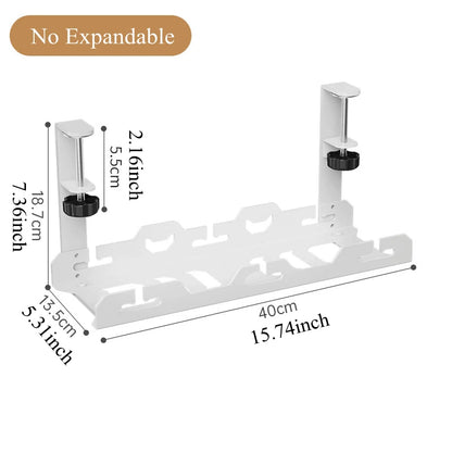 Elegant Under-Desk Cable Organizer
