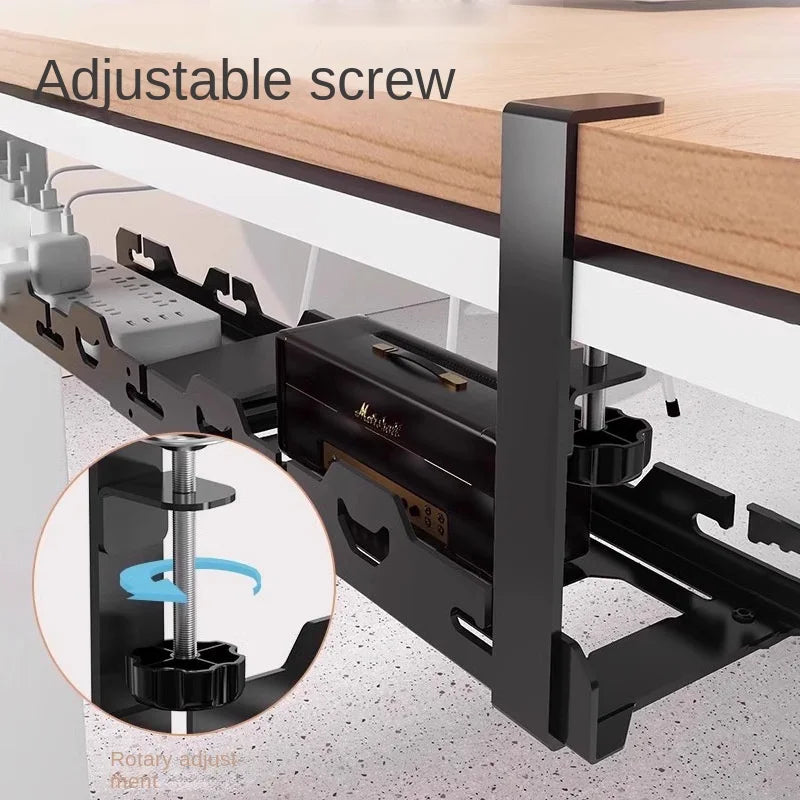 Elegant Under-Desk Cable Organizer